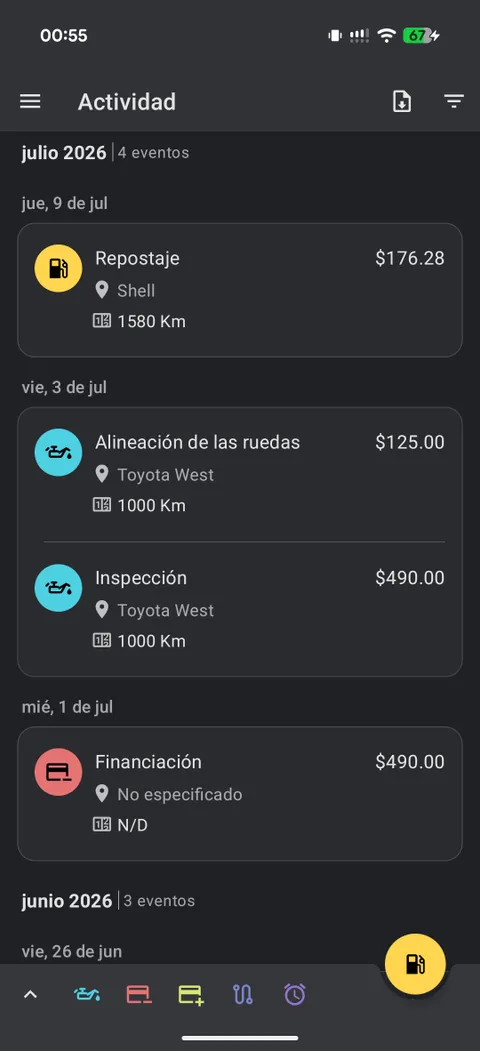 Un elegante modo oscuro, cómodo para tu vista de día o de noche
